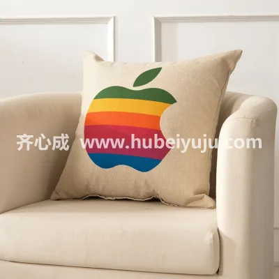 苹果抱枕样品