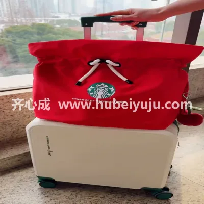 星巴克图案手提包样品